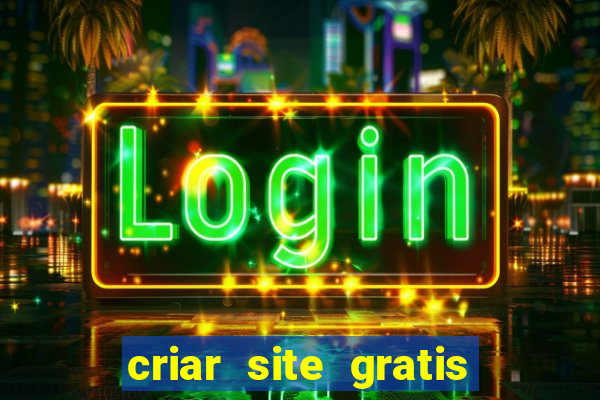 criar site gratis de jogos